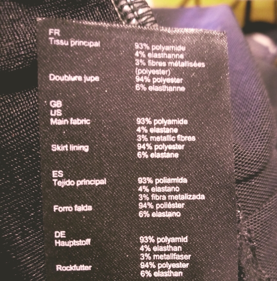 NWOT Maje Metallic Formal Holiday Silver Bodycon Mini Dress, Size Small - Picture 4 of 4